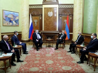 Կայացել է Մհեր Գրիգորյանի և ՌԴ փոխվարչապետ Ալեքսեյ Օվերչուկի հանդիպումը￼