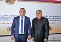 Կոտայքի մարզպետն ընդունել է 44-օրյա պատերազմի օրերին թիկունքում զգալի աշխատանքներ իրականացրած քաղաքացիների￼
