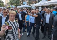 Նիկոլ Փաշինյանը տիկնոջ եւ դստեր հետ մասնակցել է գինու փառատոնին￼