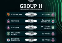 Կոնֆերենցիաների լիգա․ «Փյունիկի» խաղացանկը H խմբում