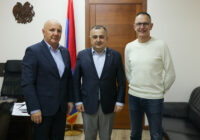 Կարեն Գիլոյանն ընդունել է զինվորականների ըմբշամարտի աշխարհի 37-րդ առաջնության մրցավարական պատվիրակներին