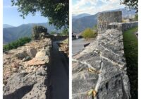Հաղպատի վանքի պարսպի փլուզված աշտարակը վերականգնվել է