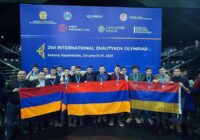 ՀՀ դպրոցականները Ժաուտիկովյան օլիմպիադայից վերադարձել են 2 ոսկե, 7 արծաթե և 8 բրոնզե մեդալներով