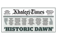 Ամիօ բանկը՝ հեղինակավոր Khaleej Times-ում