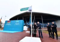 Նախարար Ժաննա Անդրեասյանը ներկա է եղել Աստանայում Մեսրոպ Մաշտոցի անվան փողոցի բացմանը