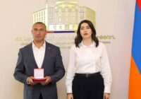 ՆԳ նախարարը պարգևներ է հանձնել Վահե Մելքոնյանին և Փամբակ գետում որոնողական աշխատանքներ իրականացրած ջրասուզակներին